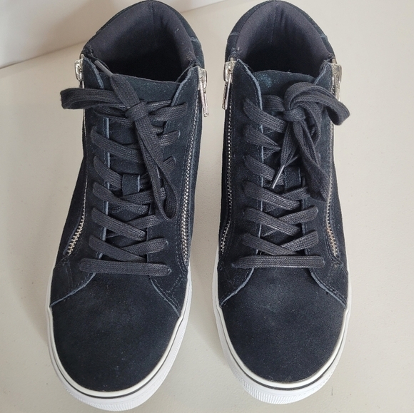 Steve Madden Gryphon Suede Leather Platform Sneaker - 8.5 - Picture 7 of 13